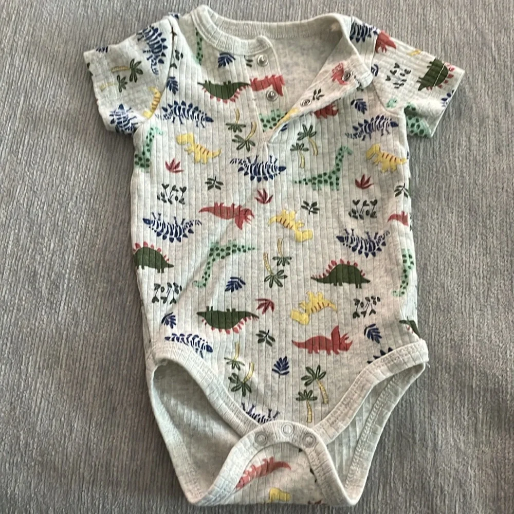 Little Boy Dinosaur Onesies - Picture 3 of 8